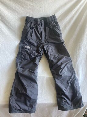 The North Face boys grey cargo Snow Pants